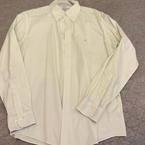 Brooks Brothers Light Mint Cream Dress Shirt